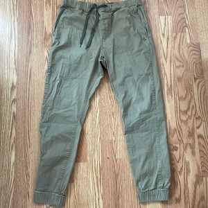 Mens LRG chino joggers 34